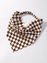 2pcs Checkerboard triangle headband Sai Feel
